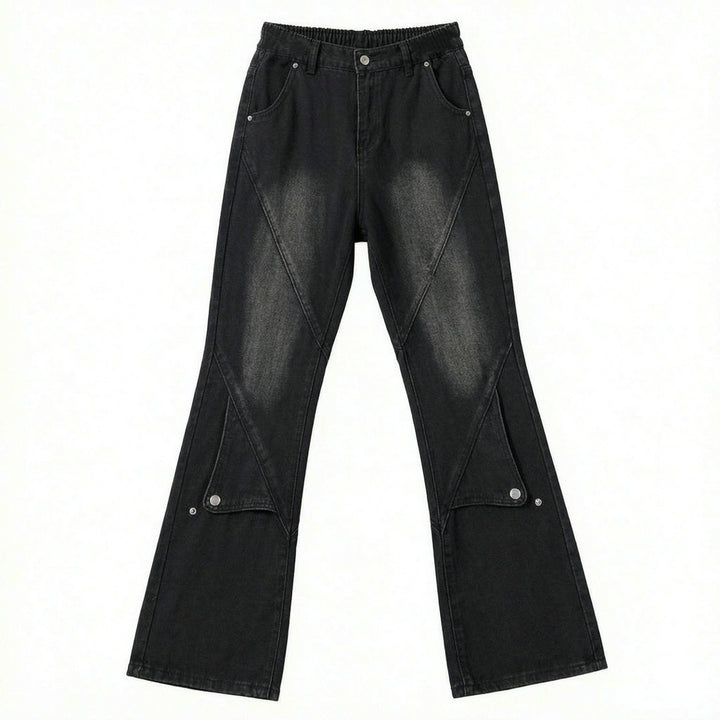 Men's fashionable baggy jeans with innovative seams Mune Fashion