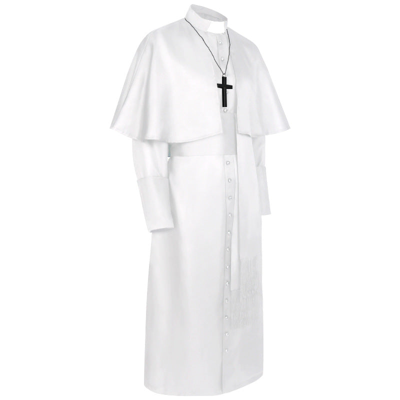 Ladies nan elegant maxicape coat with tiered shoulder capes and stand-up collar Mune Fashion