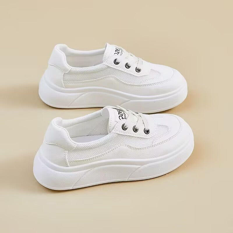 Women Fashionable Chunky Sneakers with Breathable Upper Material and Comfortable Sole Mune Fashion