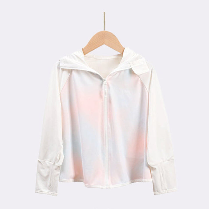 Women's UV protection jacket with hood and breathable properties Mune Fashion