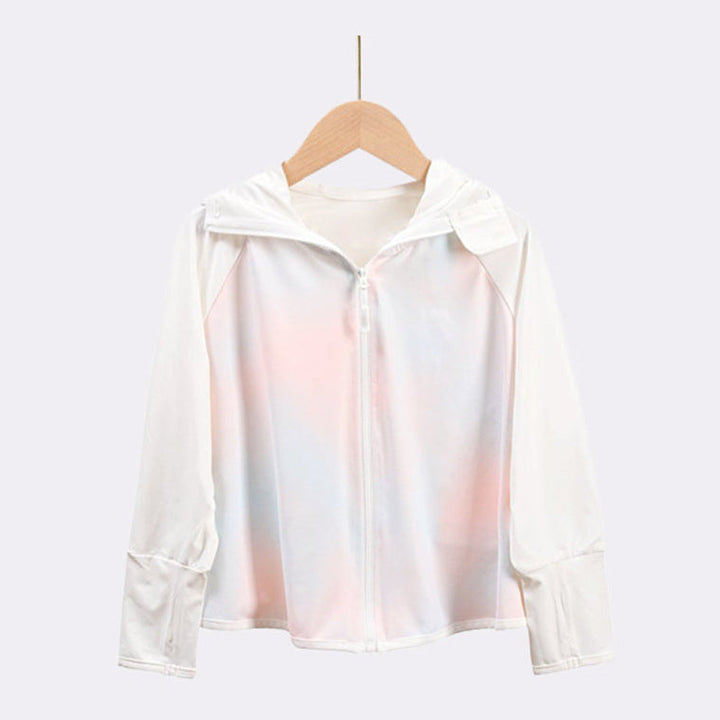 Girls functional UV protection jacket with hood Mune Fashion