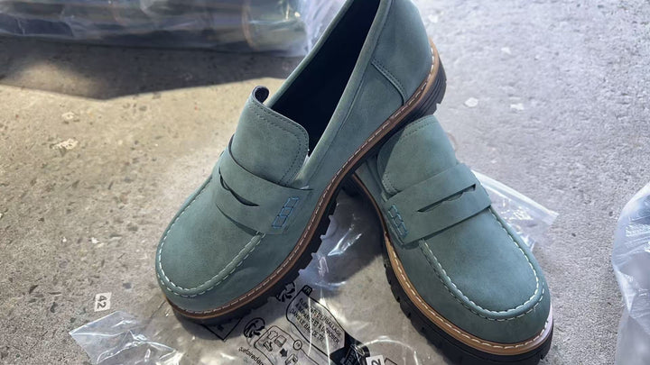 Women Robust Penny Loafer with profiled rubber sole Mune Fashion