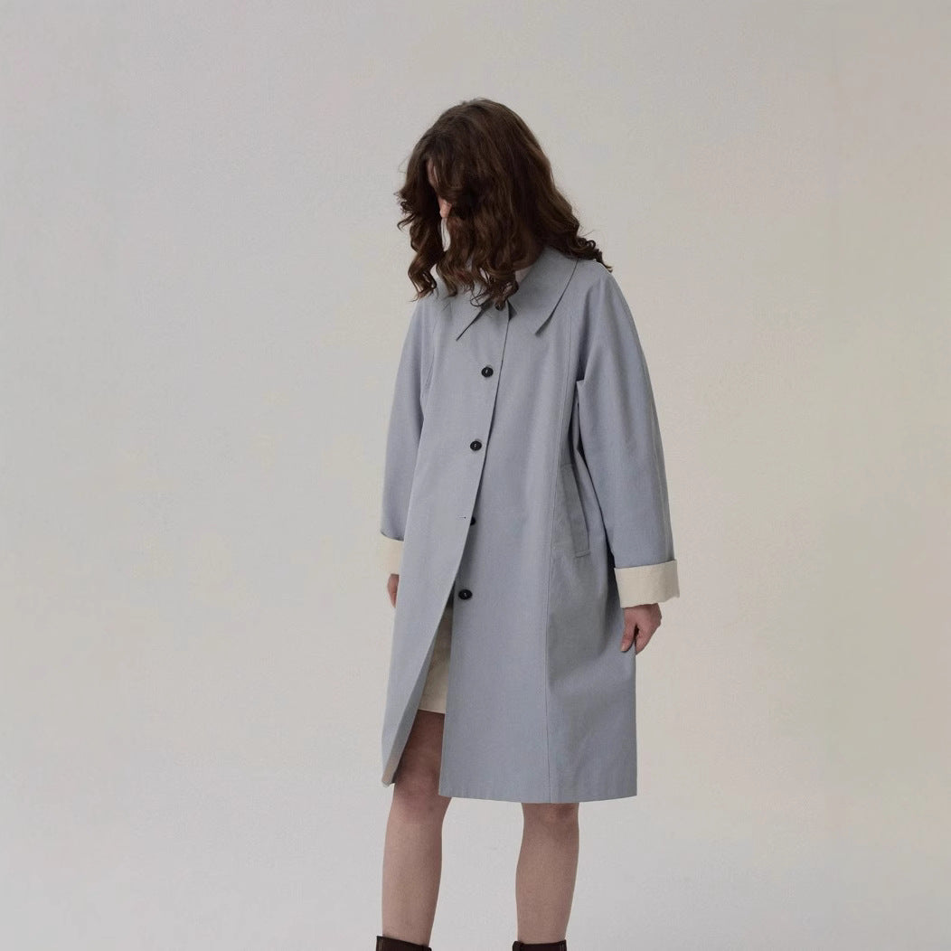 Women's Oversized City Trench Coat Mune Fashion