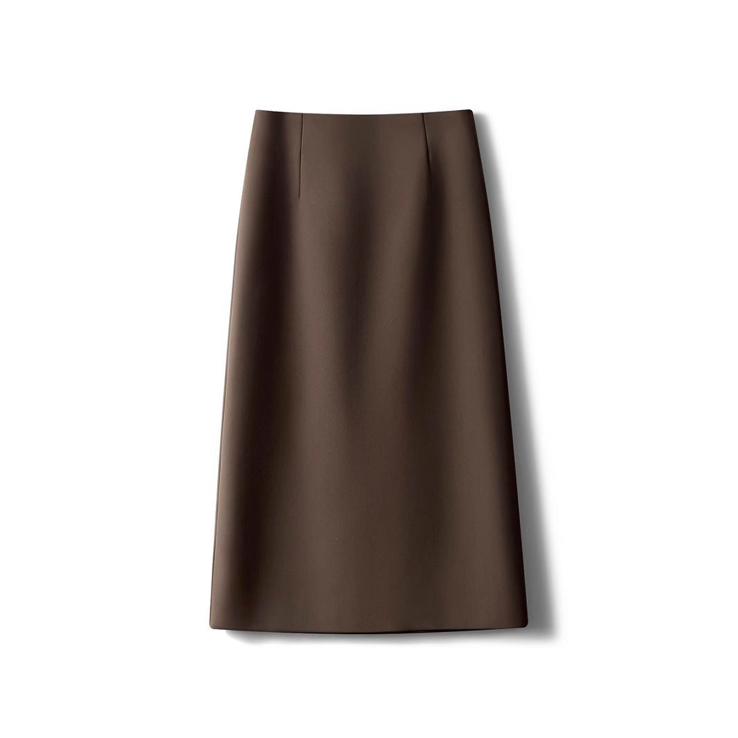 Ladies Elegant High Waisted Pencil Skirt Mune Fashion