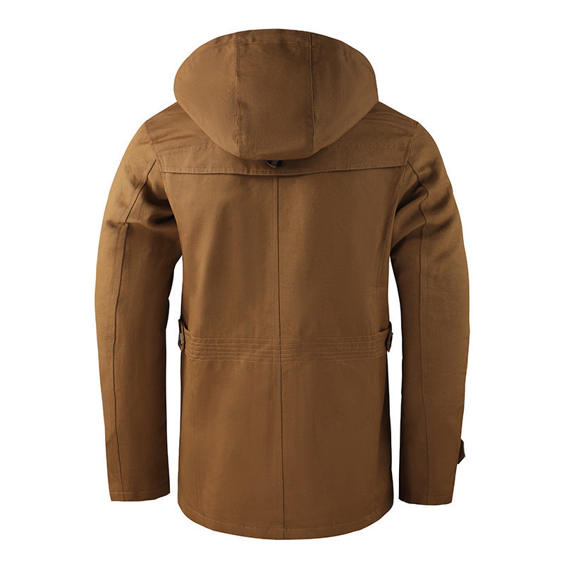 Men's multifunctional transitional jacket with hood Mune Fashion