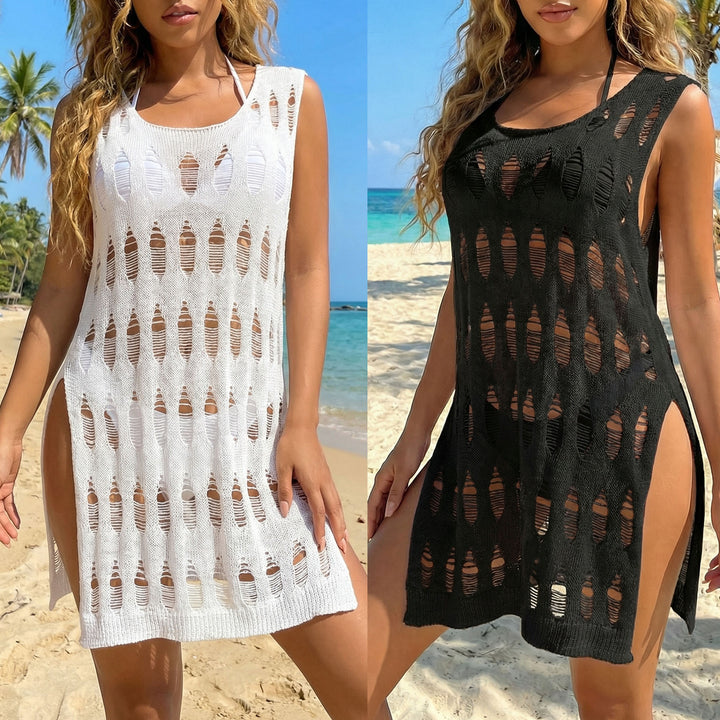 Women's airy crochet beach cover-up Mune Fashion 1779788244