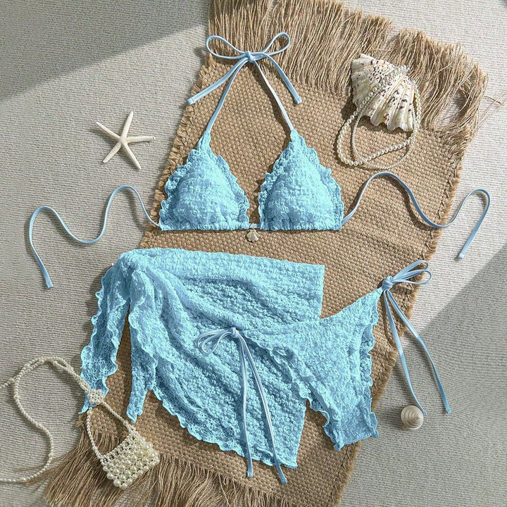 Women's Bikini Set with Ruffles Mune Fashion