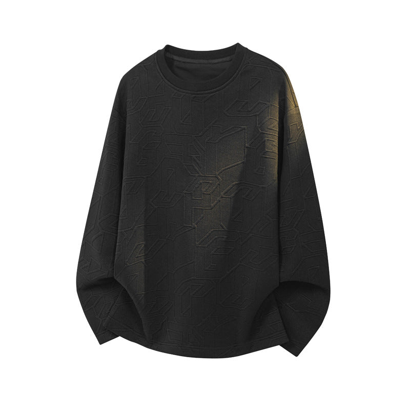 Men Stylish Sweatshirt with Textured Design Mune Fashion