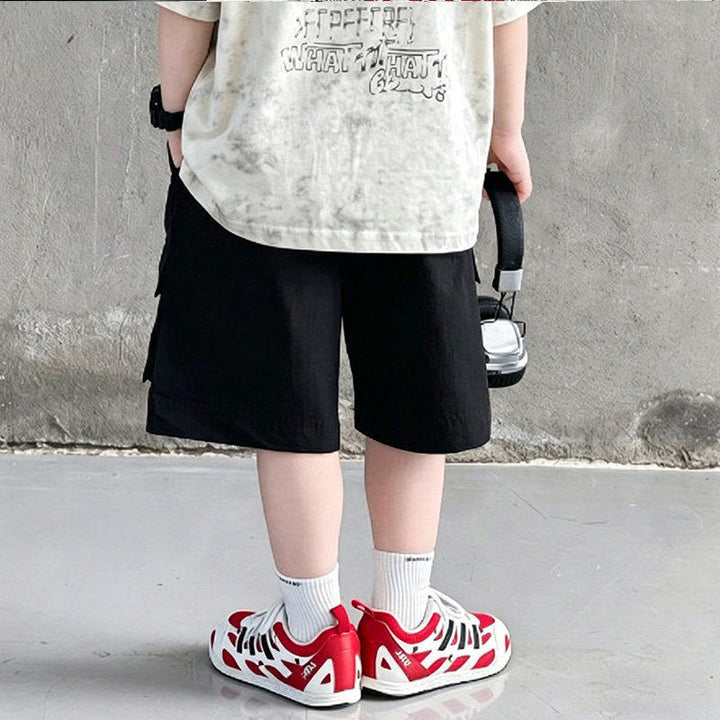 Boys Cargo Shorts with practical side pockets Mune Fashion