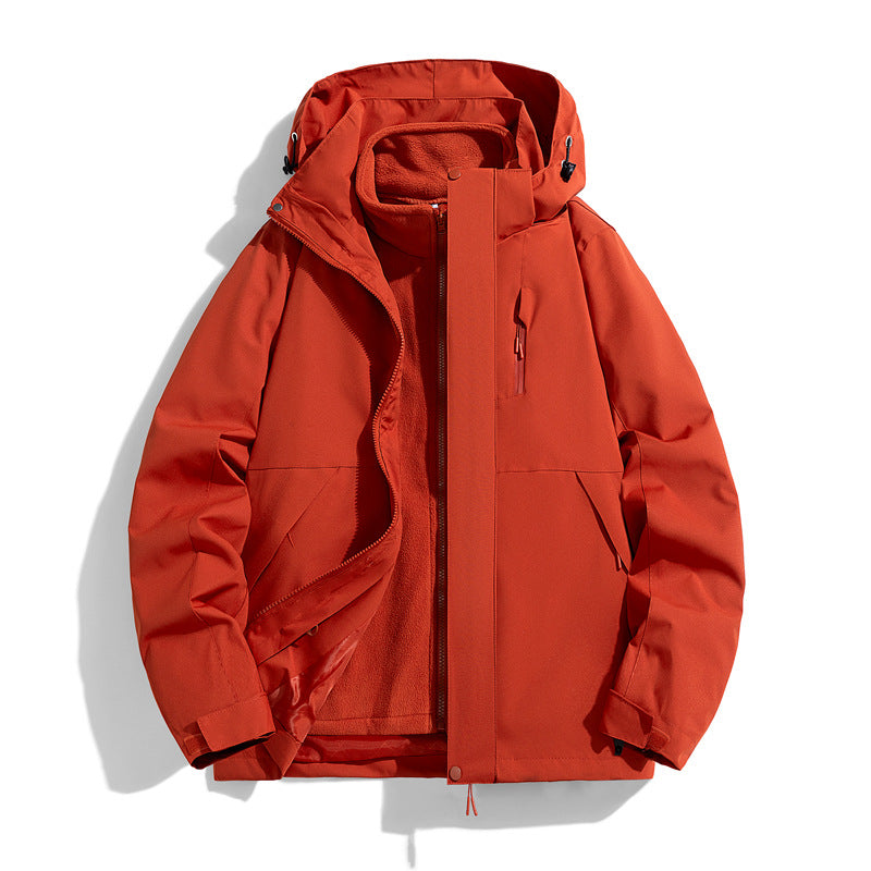 Men's Urban Functional Parka with Fleece Lining and Hood Mune Fashion