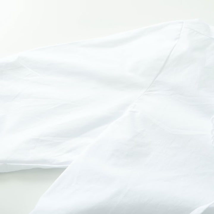 Women's long sleeve blouse with oversized lace collar and tie Mune Fashion