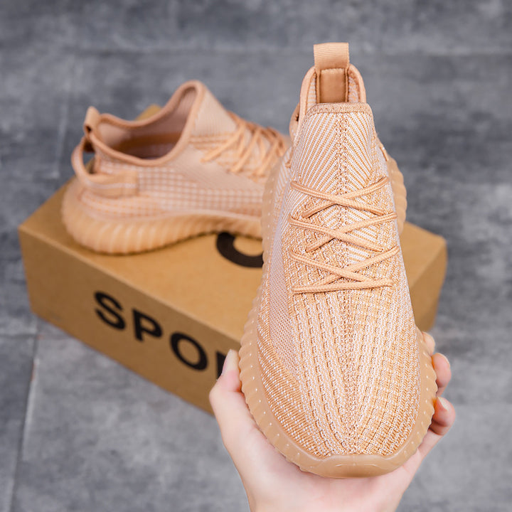 Unisex Knit Sneakers with sock-like shaft and profiled rubber sole Mune Fashion