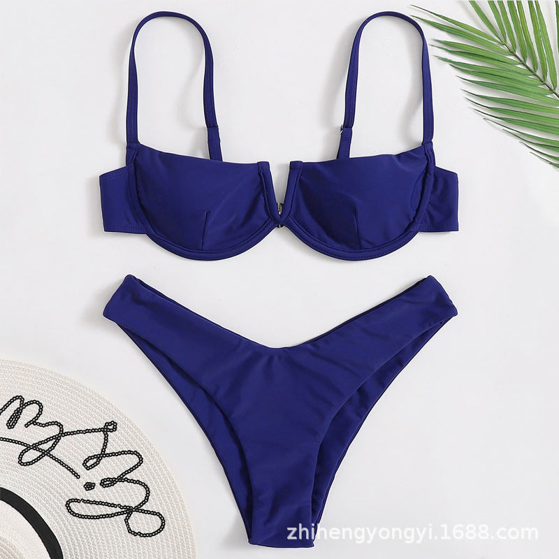 Women Push-Up Bikini with elegant underwire design Mune Fashion