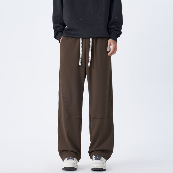 Men's Comfortable Casual Pants with Elastic Waistband