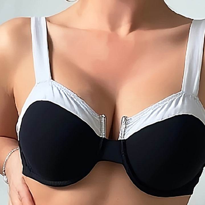 Women's High-Cut Bikini Set with Elegant Push-Up Top Mune Fashion