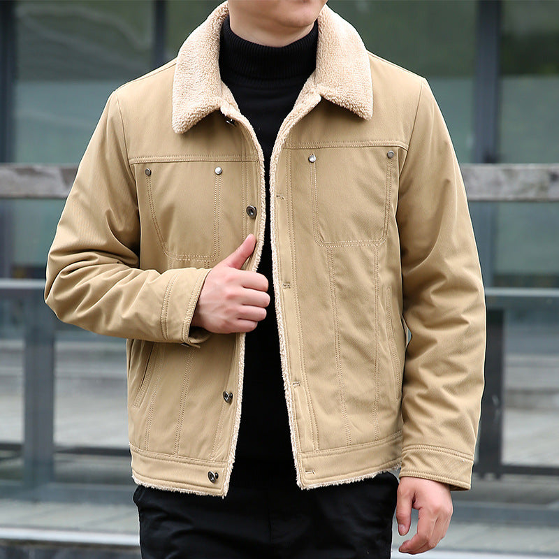Men's Casual Jacket with Teddy Lining Mune Fashion
