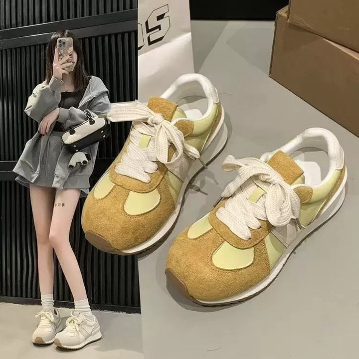 Women's fashion sneakers with soft cushioned sole and breathable upper material Mune Fashion