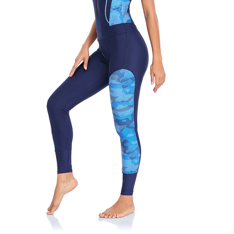 Ladies' surfing suit with fashionable camouflage patterns Mune Fashion