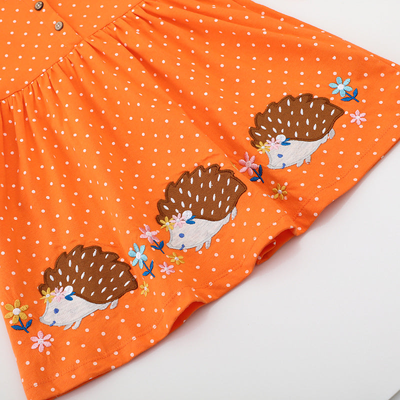 Little Girl Long Sleeve Dress Mune Fashion