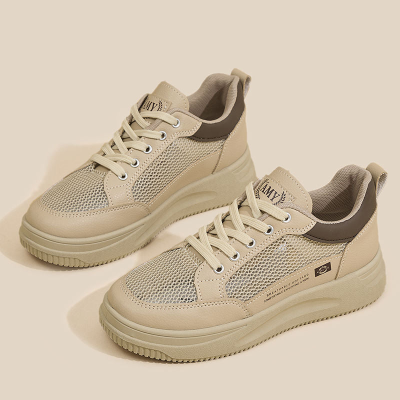 Women's Breathable Sneakers with Comfortable Platform Mune Fashion