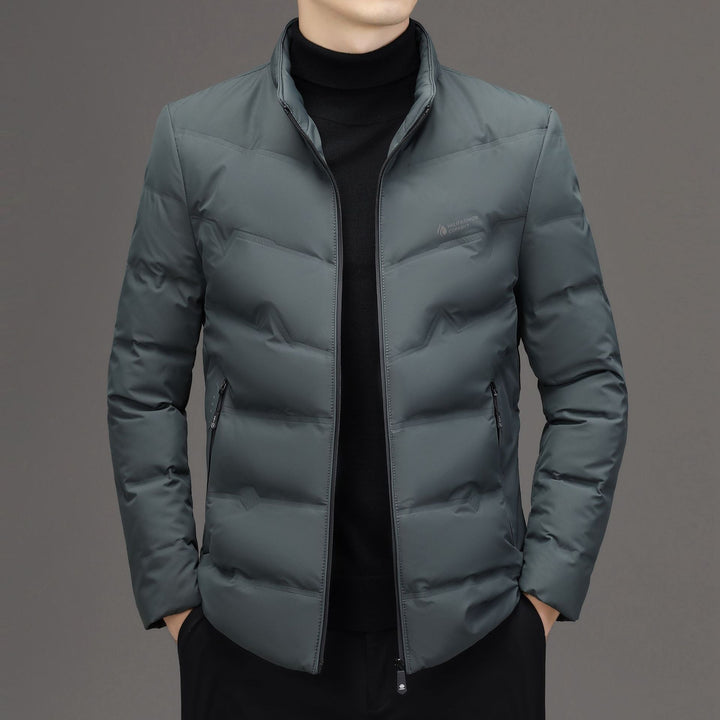 Men's quilted shirt jacket with light thermal lining Mune Fashion