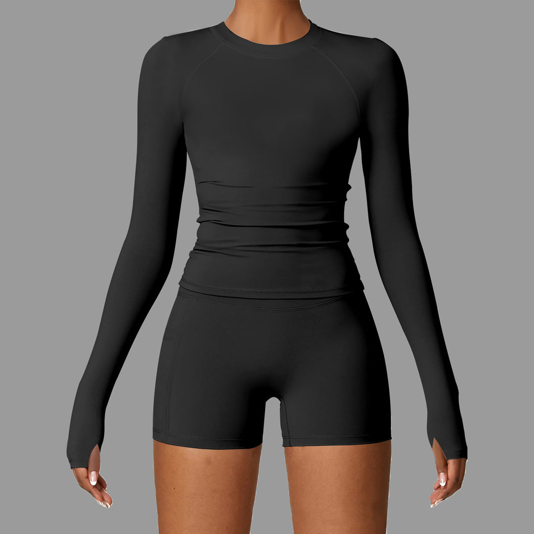 Women’s Sporty Long Sleeve Top Mune Fashion