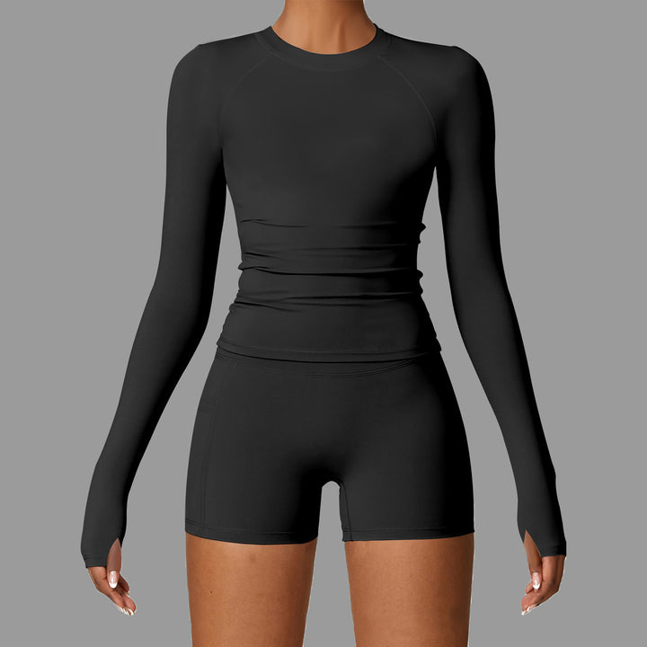Women’s Sporty Long Sleeve Top Mune Fashion