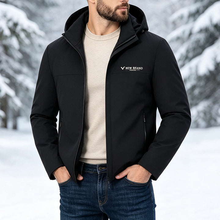 Men's functional jacket with hood Mune Fashion