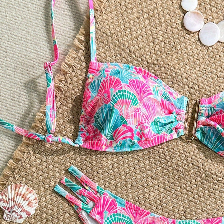 Ladies Push-Up Bikini with delicate shell motifs Mune Fashion