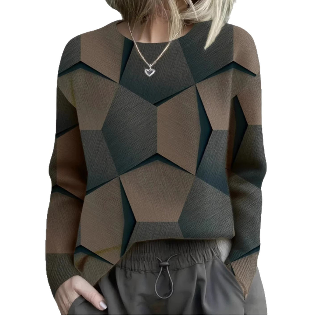 Ladies Patterned Sweater
