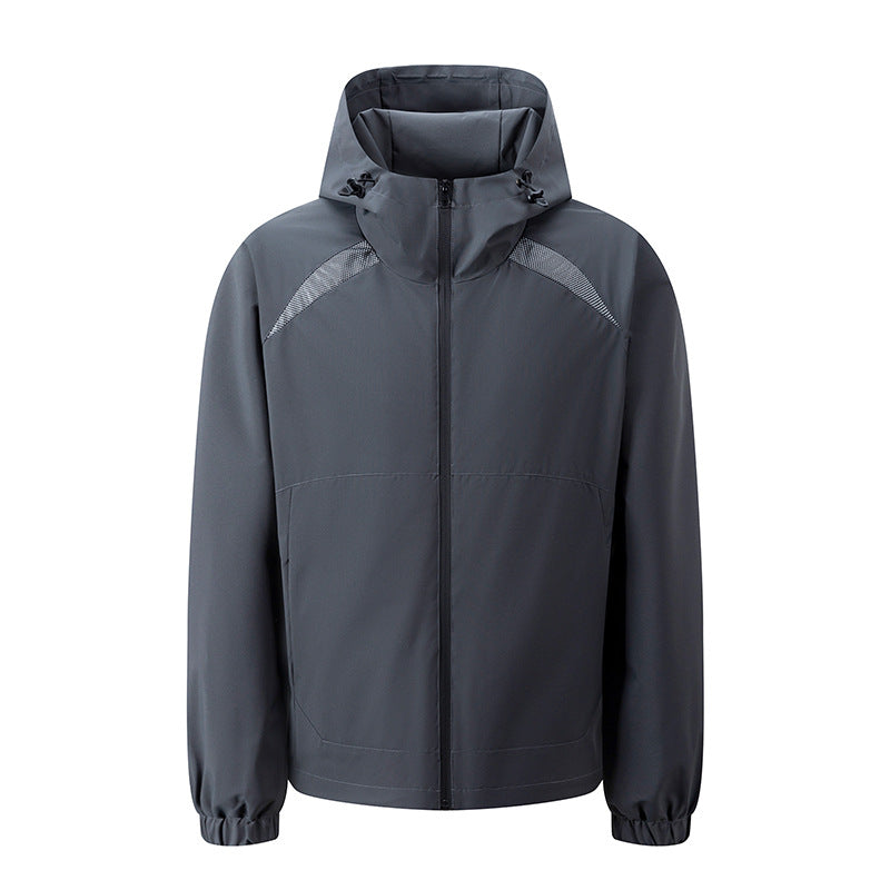 Men's Breathable Sports Jacket with Hood Mune Fashion