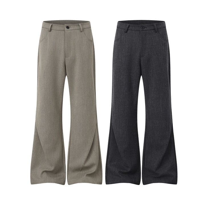 Women's Wide High-Waist Culotte Trousers made of structured wool blend Mune Fashion