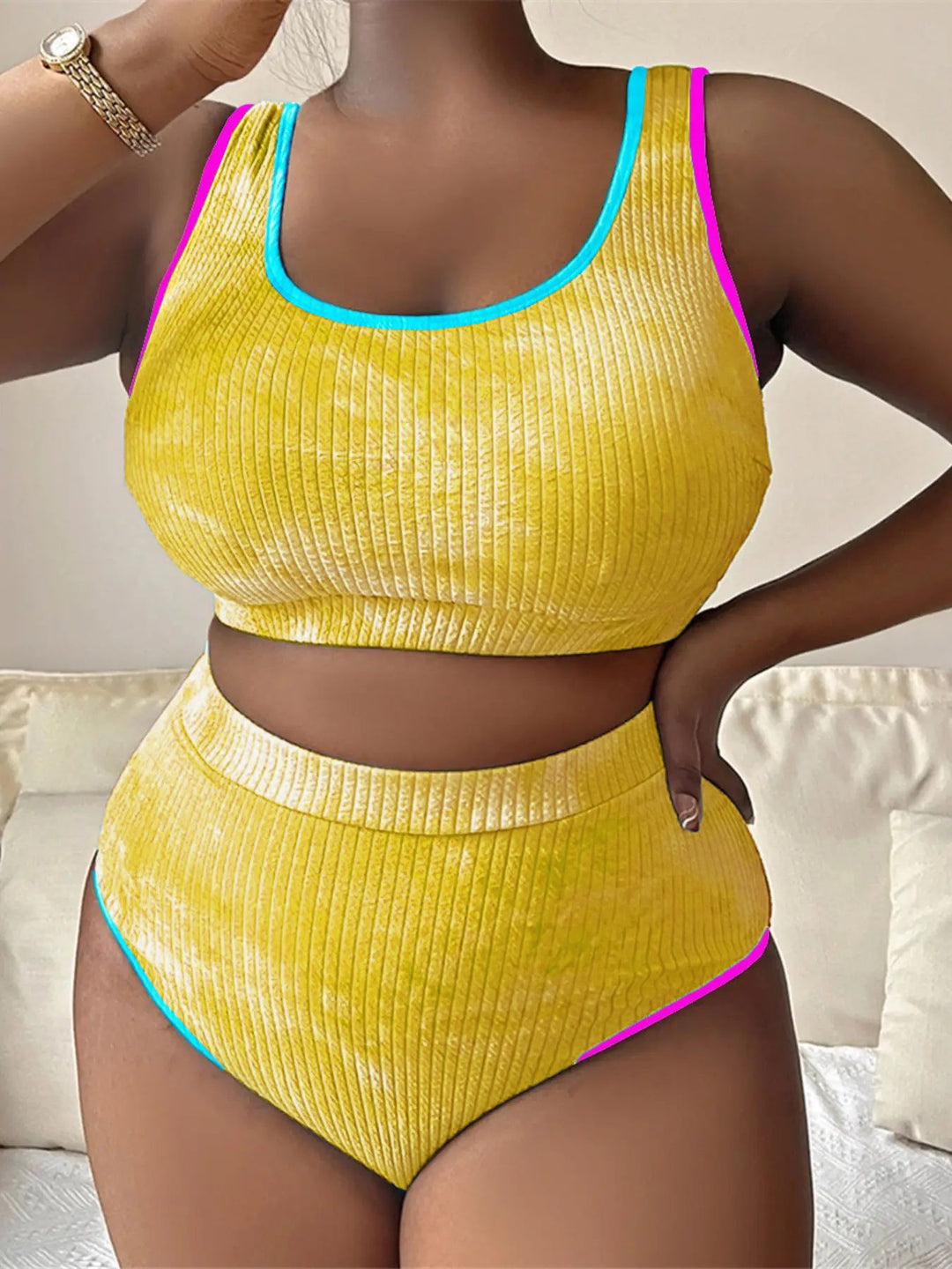 Women's sporty cut bikini set Mune Fashion
