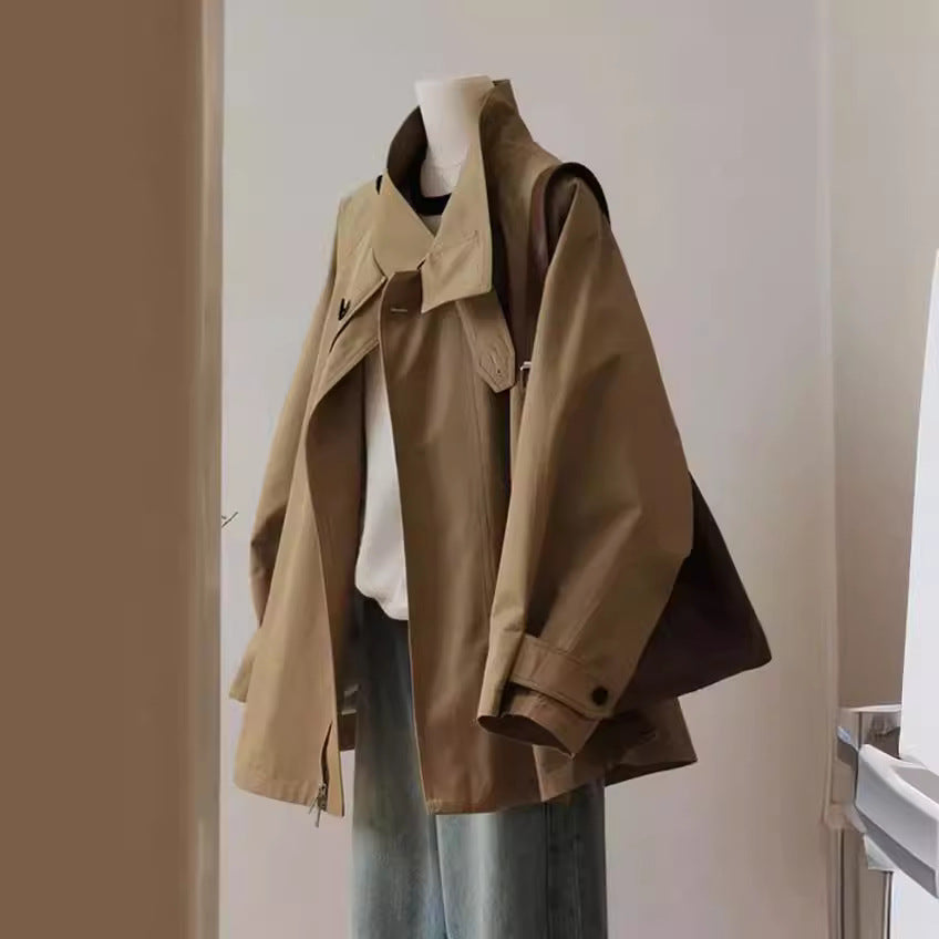 Women's Casual Oversized Utility Jacket Mune Fashion