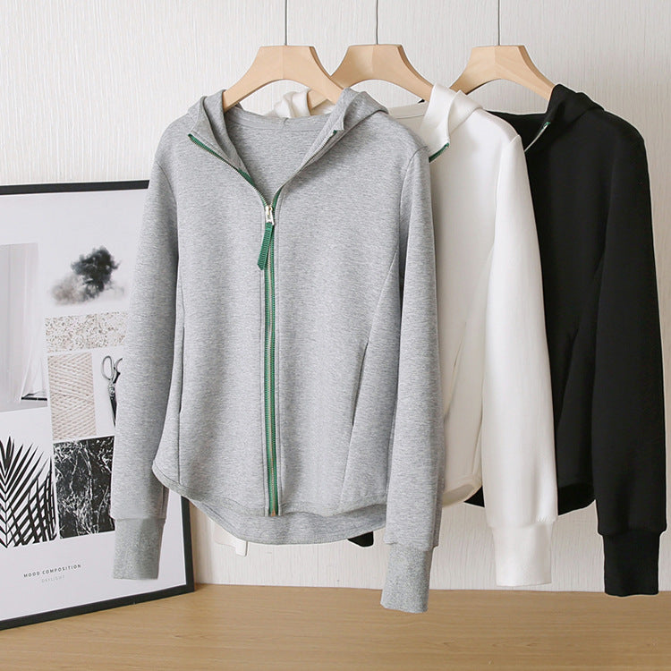Ladies Sporty Jacket with Hood Mune Fashion