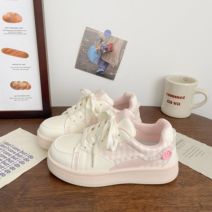 Women's sneakers with checkered design and comfortable cushioning Mune Fashion