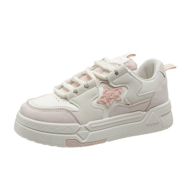 Women's sneakers with sparkling star appliqué and comfortable cushioning Mune Fashion