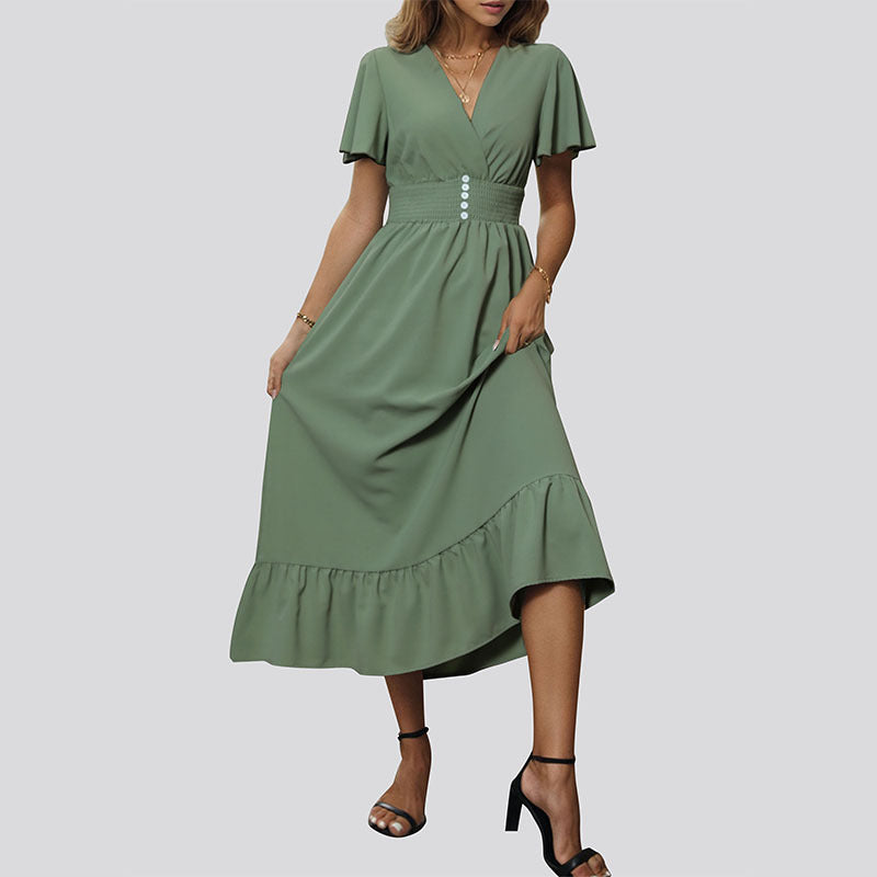 Women Elegant flowing Maxi dress Mune Fashion