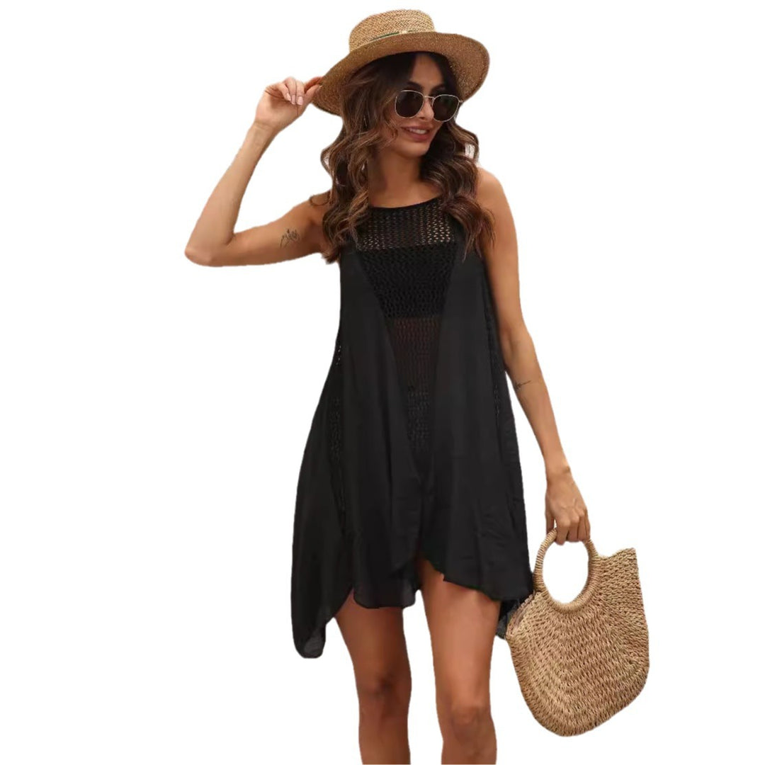 Women's Casual Crochet Beach Dress Mune Fashion