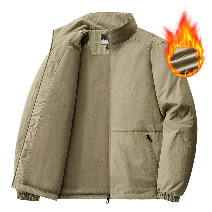 Men's transitional jacket with fleece lining Mune Fashion
