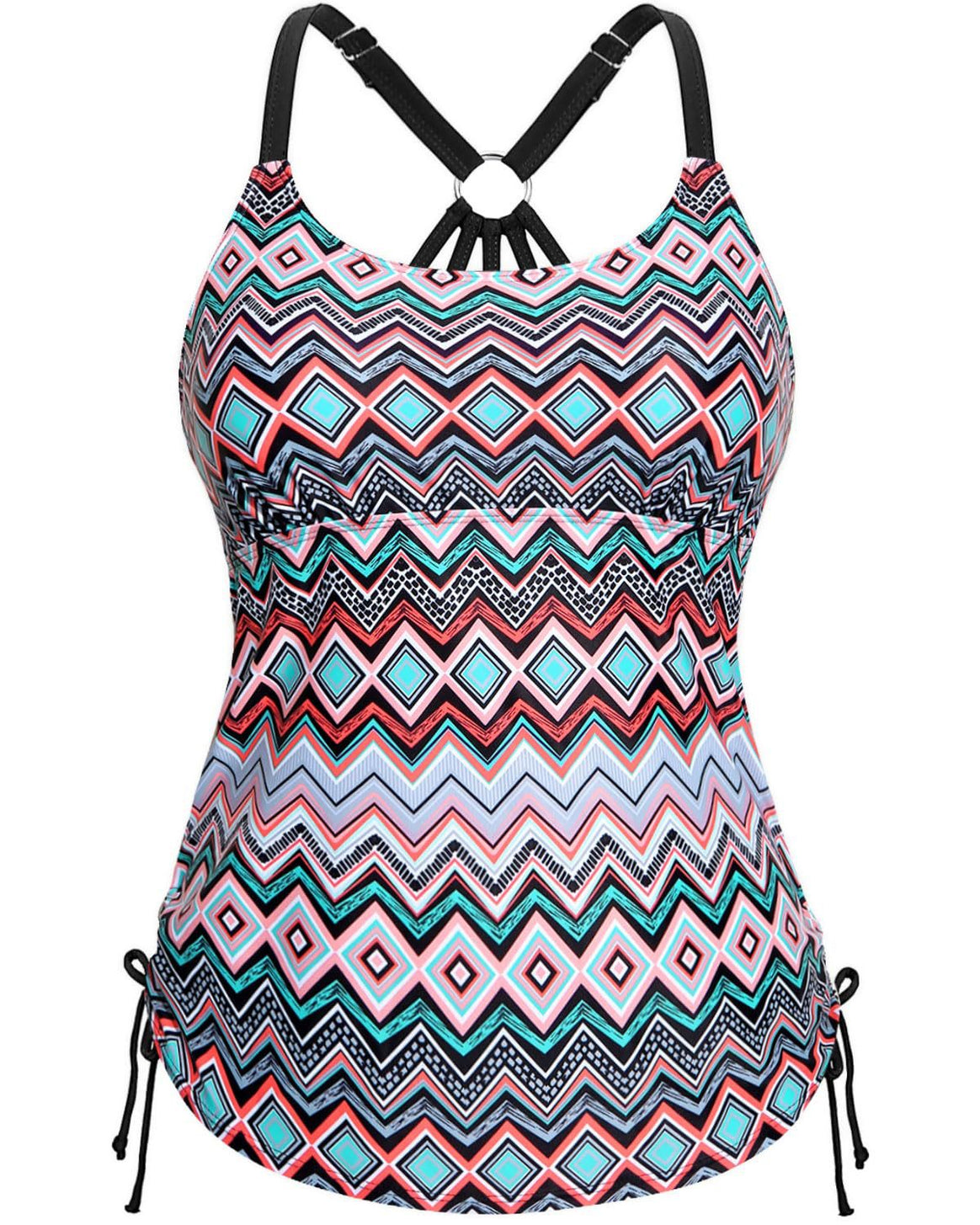 Women’s Sports Tankini with Racerback Design Mune Fashion