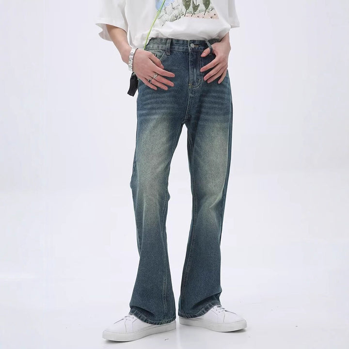 Men's Casual High-Waisted Jeans Mune Fashion