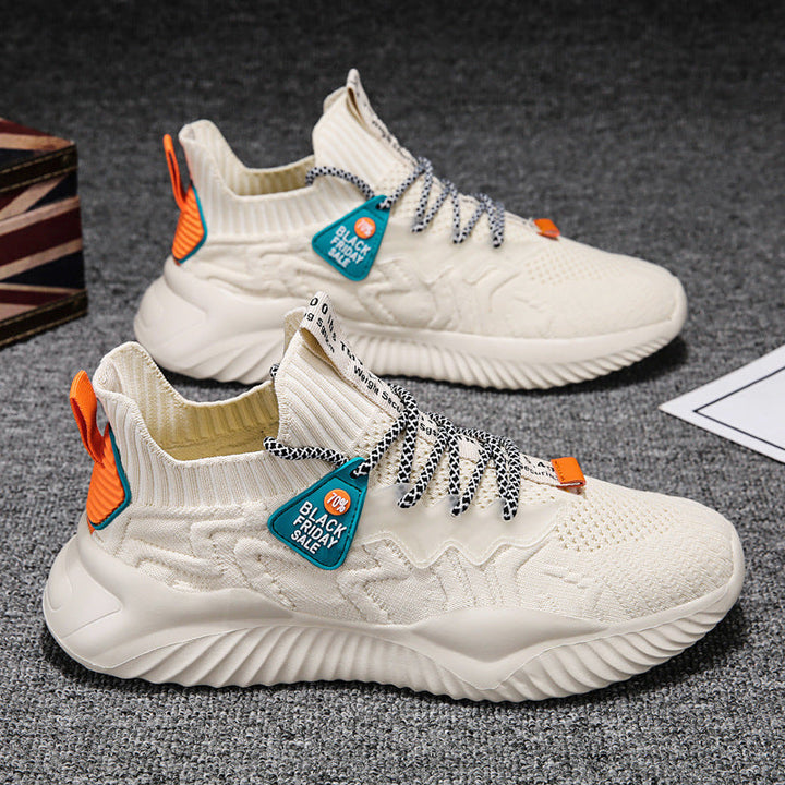 Women sporty upper stretch sneakers with non-slip sole and high comfort Mune Fashion