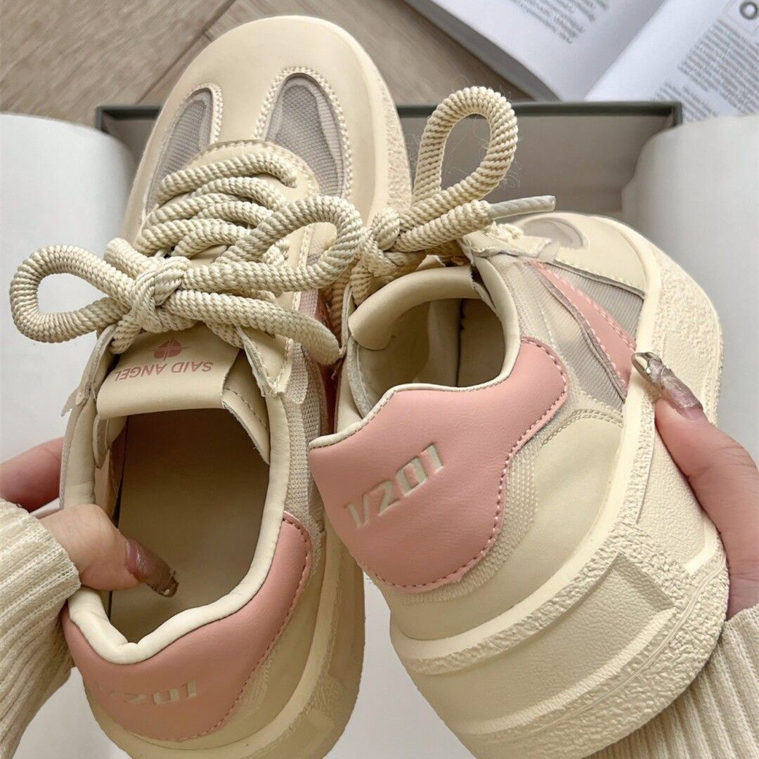 Women Breathable Sneakers with Comfort Lacing and Robust Design Mune Fashion