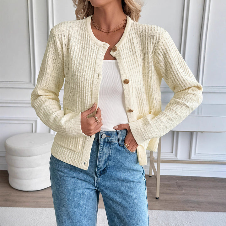 Women's Cardigan with Button Details Mune Fashion