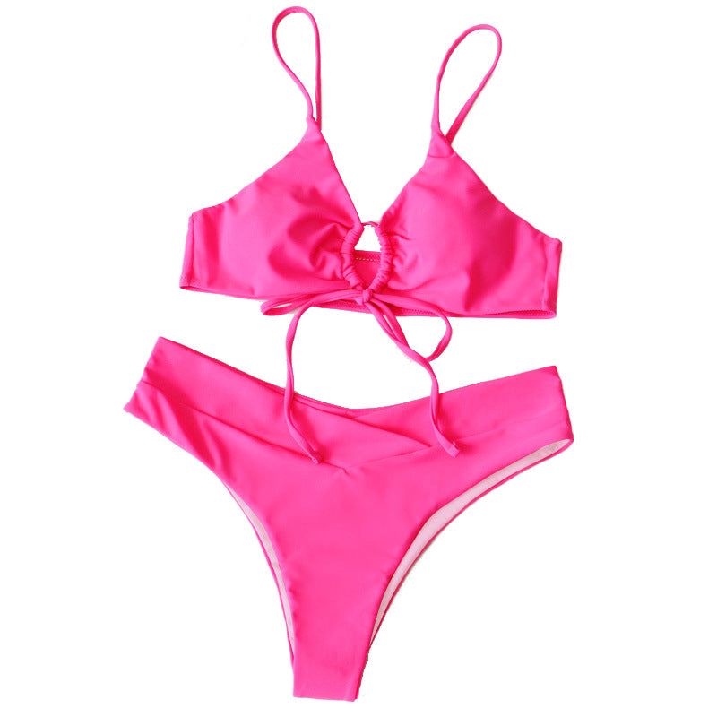Women's Sportive Bikini Set with Adjustable Straps Mune Fashion