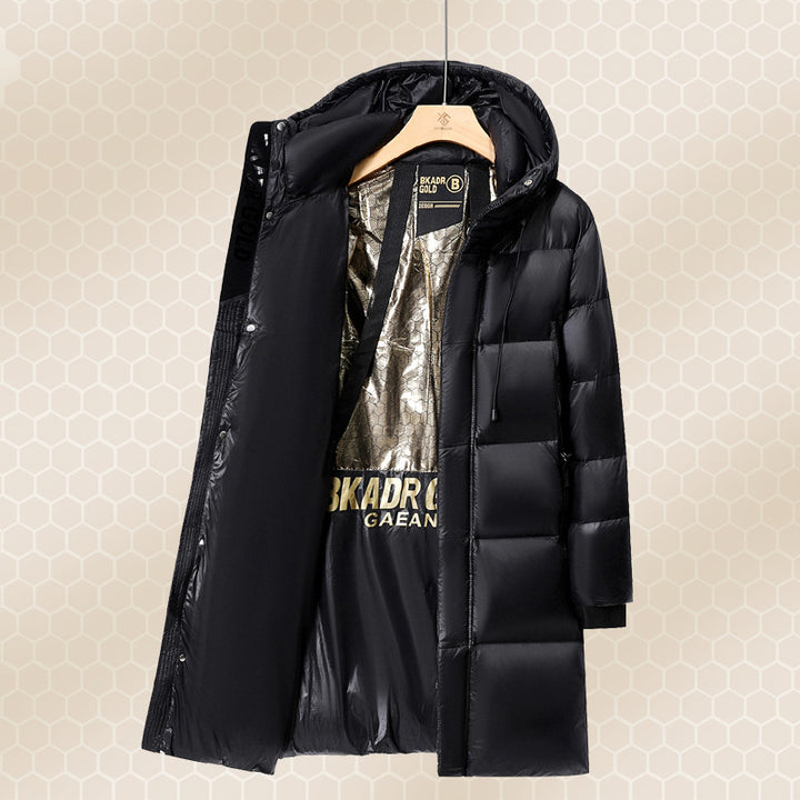 Women Long Sleeve Down Jacket Mune Fashion