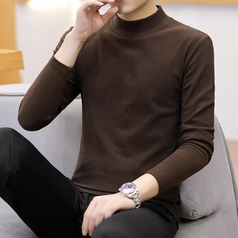 Men's Stylish Stand-Up Collar Sweater Mune Fashion