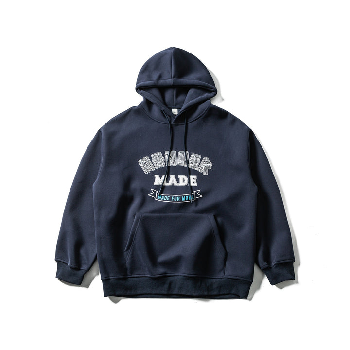 Unisex Oversize Hoodie made of heavy cotton blend with front print and kangaroo pocket Mune Fashion