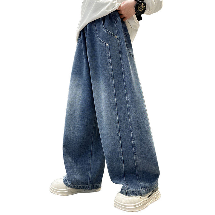 Unisex wide jeans pants with a comfortable cut Mune Fashion
